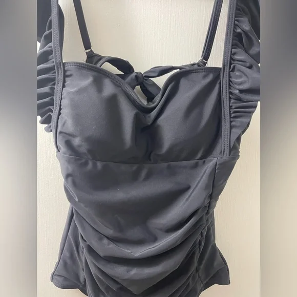 Sporlike Women's Swimsuit With Adjustable Straps Black Size S NWT - Picture 7 of 13